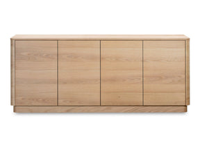 Round Off Natural Oak Sideboard - Ornate Home