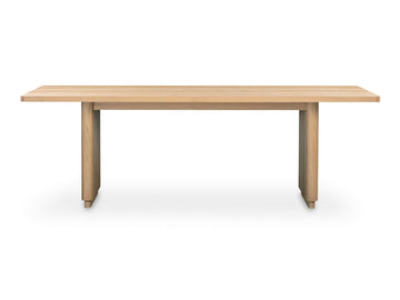 Round Off Natural Oak Small Dining Table - Ornate Home