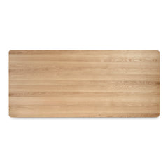Round Off Natural Oak Small Dining Table - Ornate Home