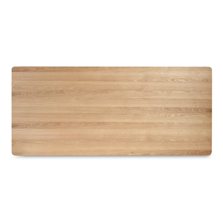 Round Off Natural Oak Small Dining Table - Ornate Home