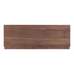 Round Off Walnut Brown King Bed - Ornate Home