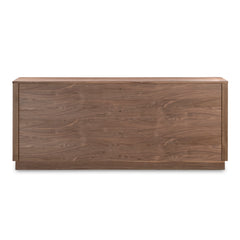 Round Off Walnut Brown Sideboard - Ornate Home