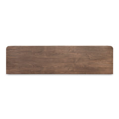 Round Off Walnut Brown Sideboard - Ornate Home