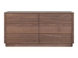 Round Off Walnut BrownDresser - Ornate Home