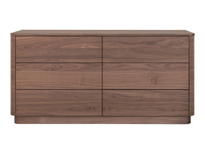 Round Off Walnut BrownDresser - Ornate Home