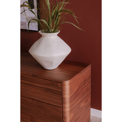 Round Off Walnut BrownDresser - Ornate Home