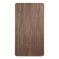 Round Walnut Brown Off Coffee Table - Ornate Home