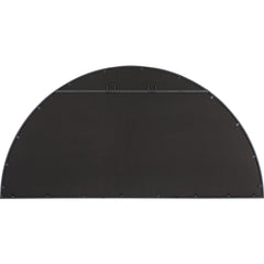 Rousseau Black Iron Window Arch Mirror - Ornate Home