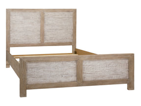 Roux Light Gray Warm Wash Bed - Ornate Home