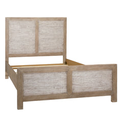 Roux Light Gray Warm Wash Bed - Ornate Home