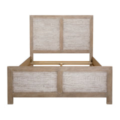Roux Light Gray Warm Wash Bed - Ornate Home