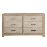 Roux Light Gray Warm Wash Dresser - Ornate Home