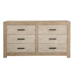 Roux Light Gray Warm Wash Dresser - Ornate Home