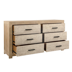 Roux Light Gray Warm Wash Dresser - Ornate Home