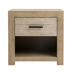 Roux Light Gray Warm Wash Nightstand - Ornate Home