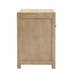 Roux Light Gray Warm Wash Nightstand - Ornate Home