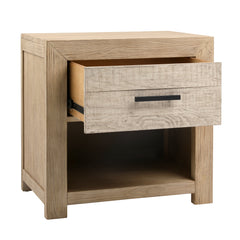 Roux Light Gray Warm Wash Nightstand - Ornate Home