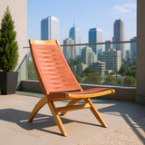 Rova Terracotta Lounge Chair