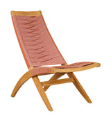Rova Terracotta Lounge Chair