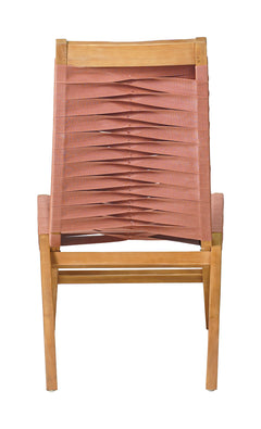 Rova Terracotta Lounge Chair - Ornate Home