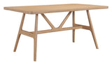 Rovina Natural Dining Table - Ornate Home