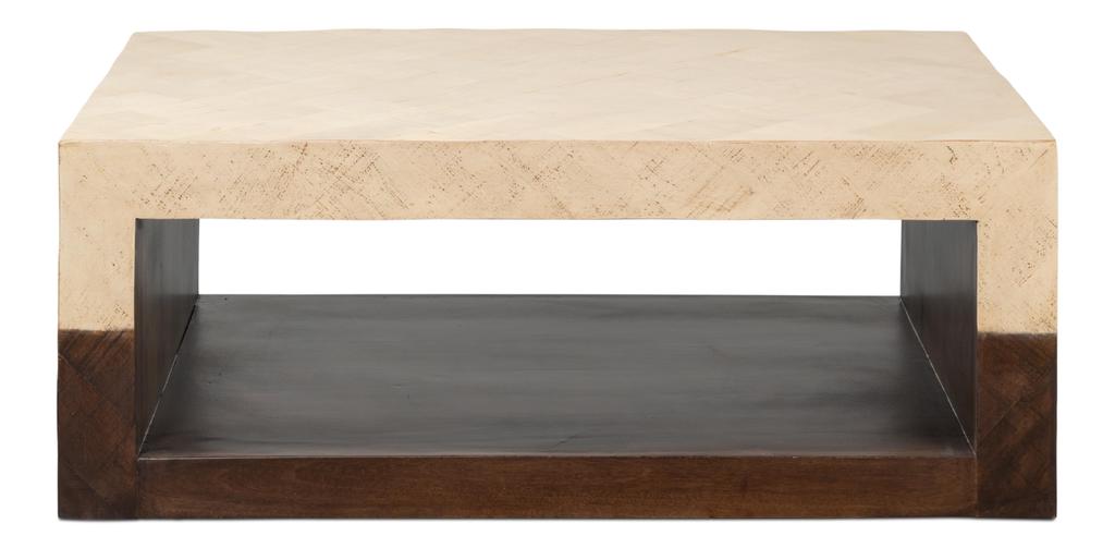 Rowan Brown Coffee Table - Ornate Home