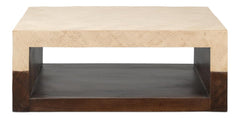 Rowan Brown Coffee Table - Ornate Home