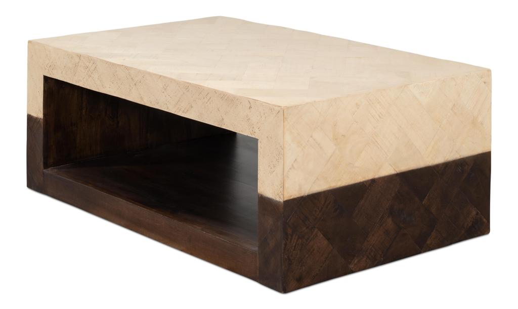 Rowan Brown Coffee Table - Ornate Home