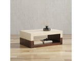Rowan Brown Coffee Table - Ornate Home