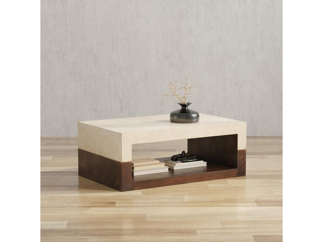 Rowan Brown Coffee Table - Ornate Home