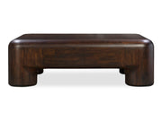 Rowan Dark Brown Coffee Table - Ornate Home