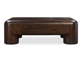 Rowan Dark Brown Coffee Table - Ornate Home