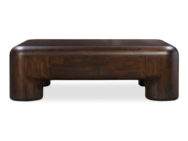 Rowan Dark Brown Coffee Table - Ornate Home