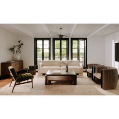 Rowan Dark Brown Coffee Table - Ornate Home