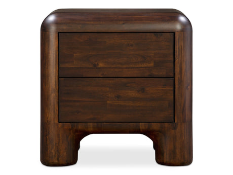 Rowan Dark Brown Nightstand - Ornate Home