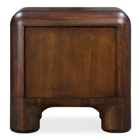 Rowan Dark Brown Nightstand - Ornate Home