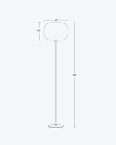 Rowan Floor Lamp - Ornate Home