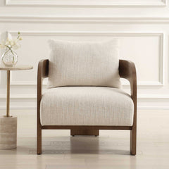 Rowan Ivory Accent Chair - Ornate Home
