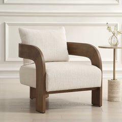 Rowan Ivory Accent Chair - Ornate Home