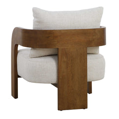 Rowan Ivory Accent Chair - Ornate Home