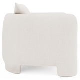 Rowan Ivory Chair Without Pillows - Ornate Home