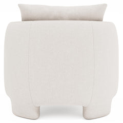 Rowan Ivory Chair Without Pillows - Ornate Home