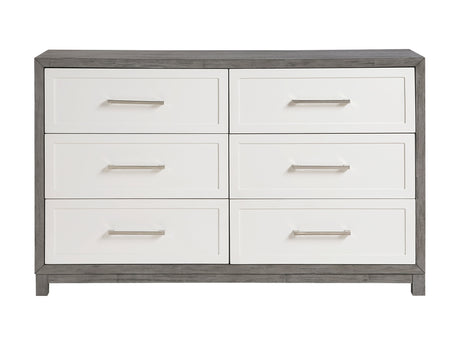 Rowan Ivory / Gray Dresser - Ornate Home