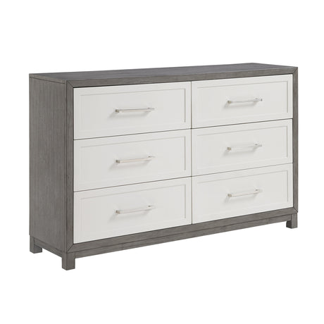 Rowan Ivory / Gray Dresser - Ornate Home