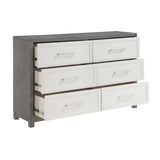 Rowan Ivory / Gray Dresser - Ornate Home