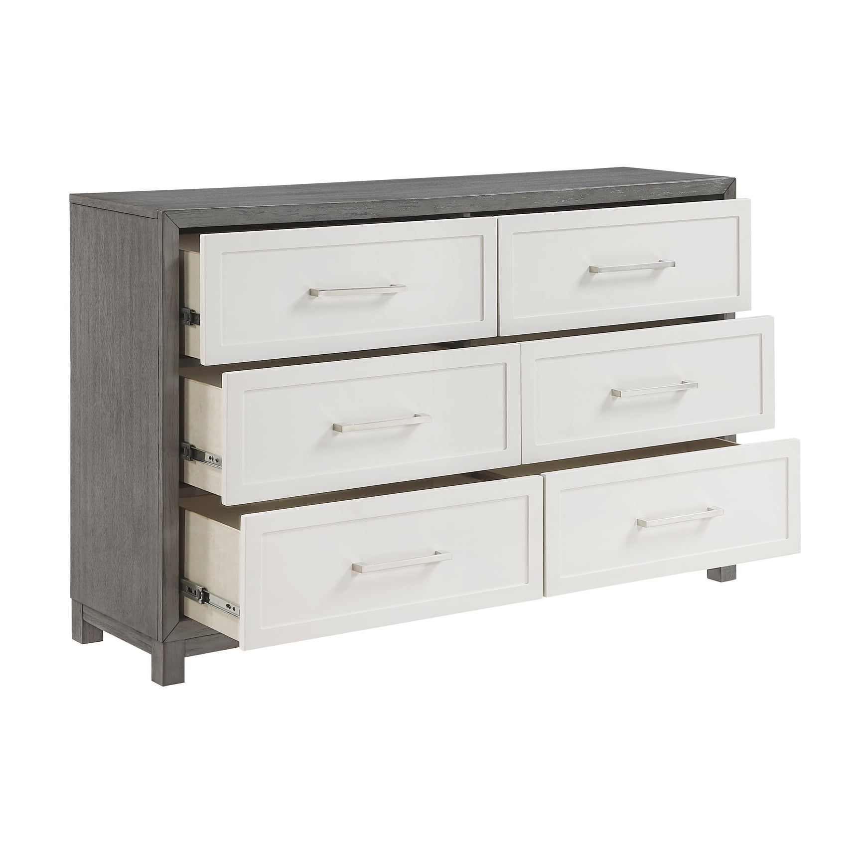 Rowan Ivory / Gray Dresser - Ornate Home