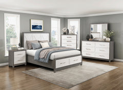 Rowan Ivory / Gray Mirror - Ornate Home