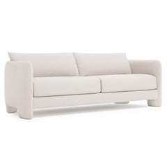 Rowan Ivory Sofa Without Pillows - Ornate Home