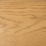 Rowan Light Brown Oak Wood Bench - Ornate Home