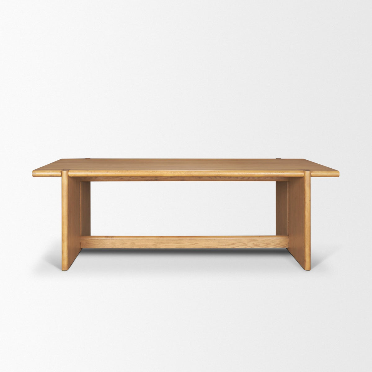 Rowan Light Brown Rectangular Dining Table - Ornate Home